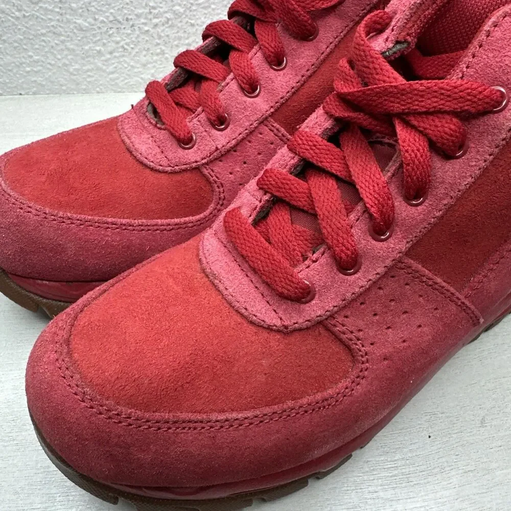 Nike Air Max Goadome GS Boots 311567-602 Gym Red Gum Size 5Y OR Women's 6.5